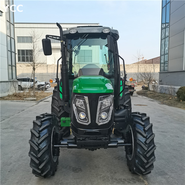 Tractor de jardín 4 ruedas 70hp equipo de granja barato tractor chino