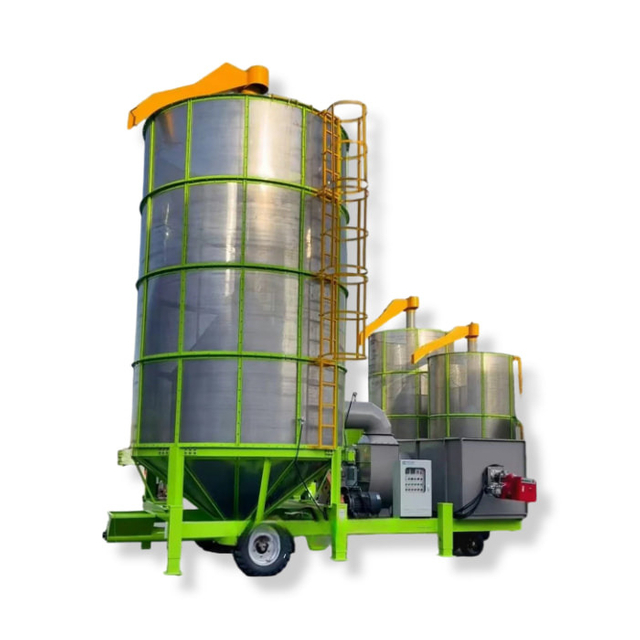 Secador de granos por lotes móvil Ycc de 3 a 10 toneladas | Con motor diésel