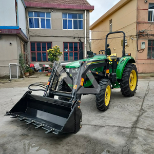Utilizado John Deere 554 TRACTOR de alta productividad de servicios públicos