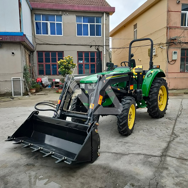Utilizado John Deere 554 TRACTOR de alta productividad de servicios públicos