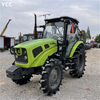 80HP Pequeño tractor agrícola 4WD con cabina