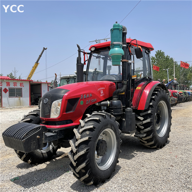 Tractor de China Agrícola de 130 HP 4WD con cabina