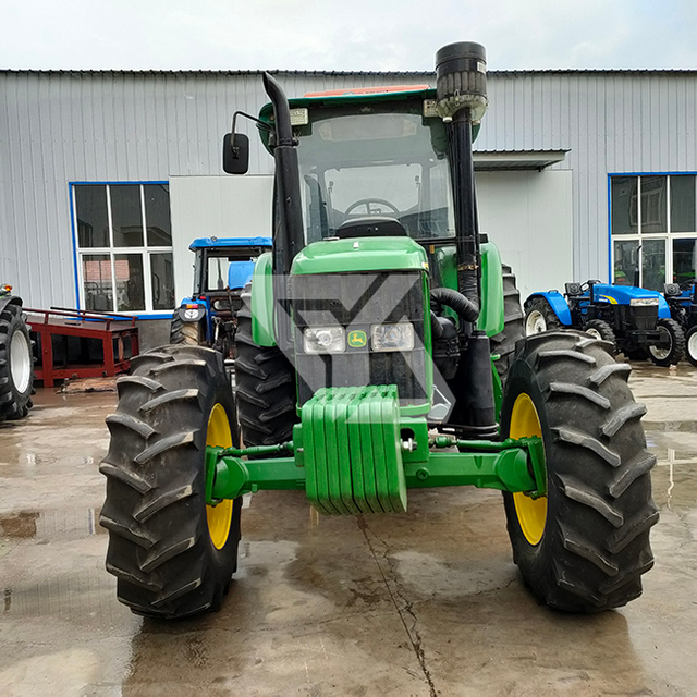 Tractor usado de 120 hp 4WD John Deere con cabina