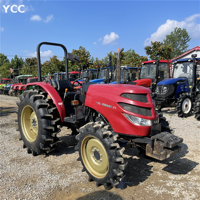 Tractores compactos de 70hp Farm Agricultural Yanmar Tractor para arroz