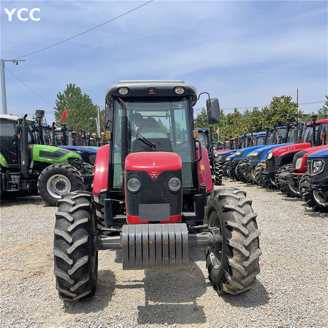 100hp usó el tractor 4WD MASSEY FERGUSON