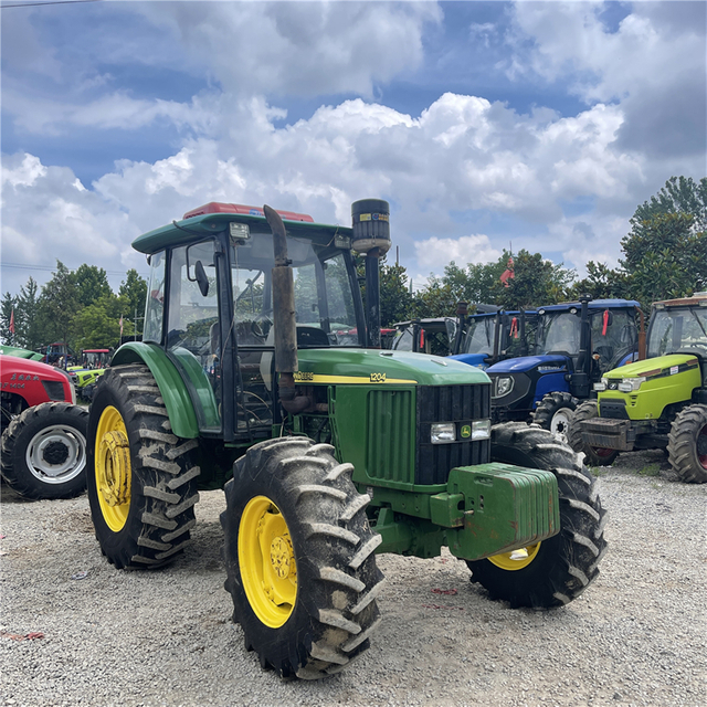 Utilizado extremadamente John Deere S1204 120HP 4WD FARM TRAKTOR