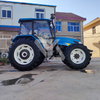 NUEVO HOLANDO USADO SNH1004 Tractor de 100 HP 4WD con Sunshade y Equipo Agrícola