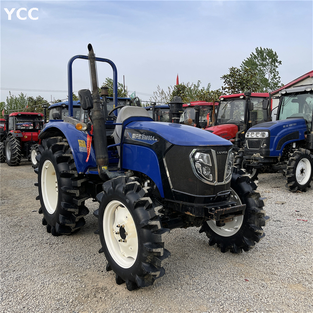 80HP usado Agricultural Lovol Tractor 4WD