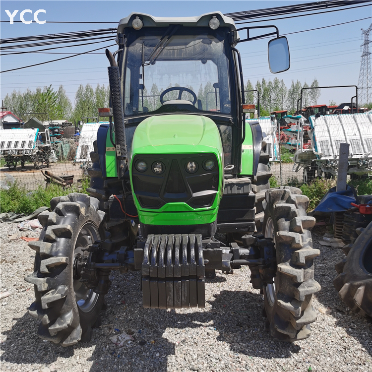 90hp usó el tractor 4WD Deutz Fahr hecho en China
