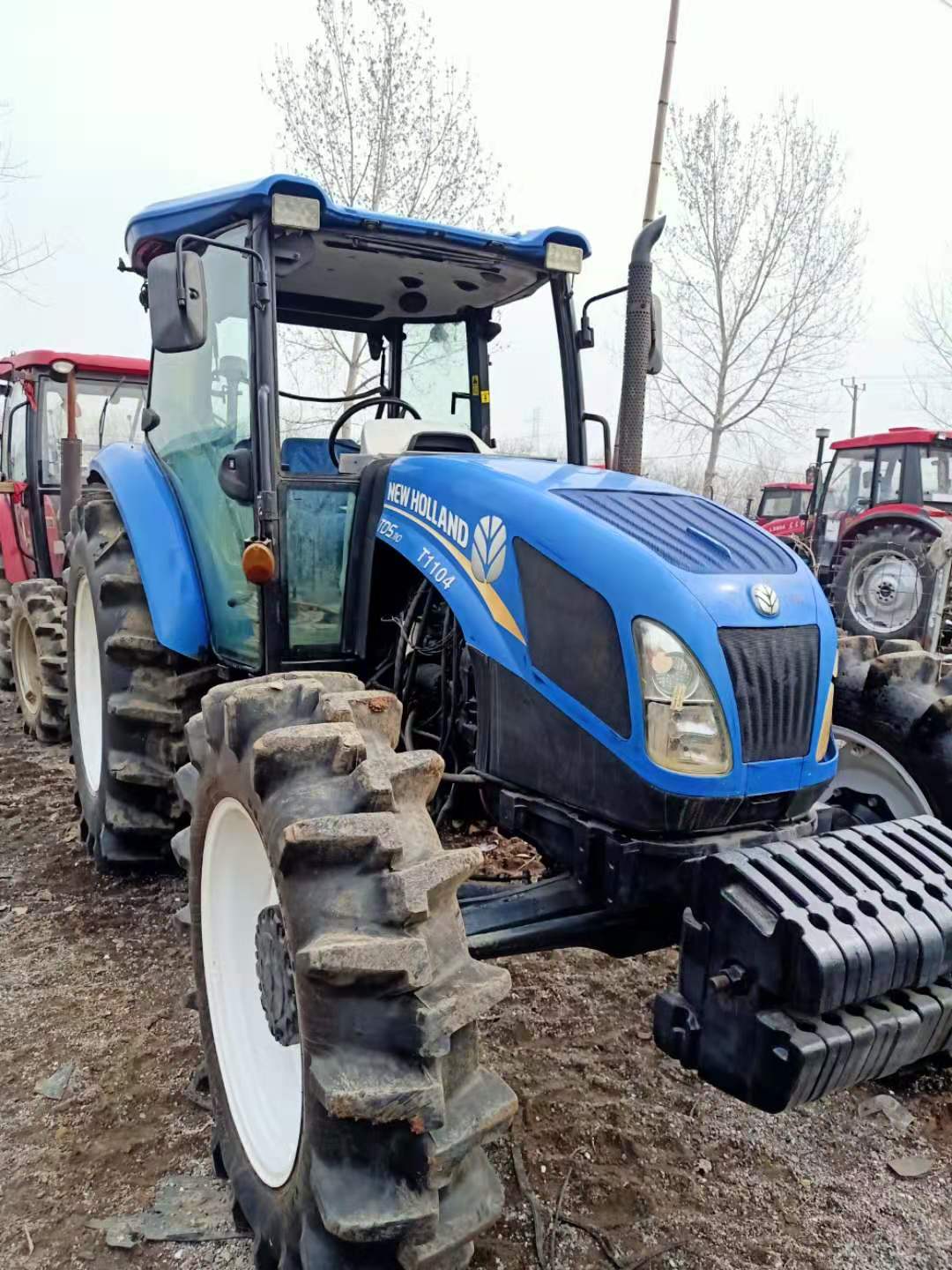 Estuche de tractor usado Nuevo Holland T1104 Equipo de tractor