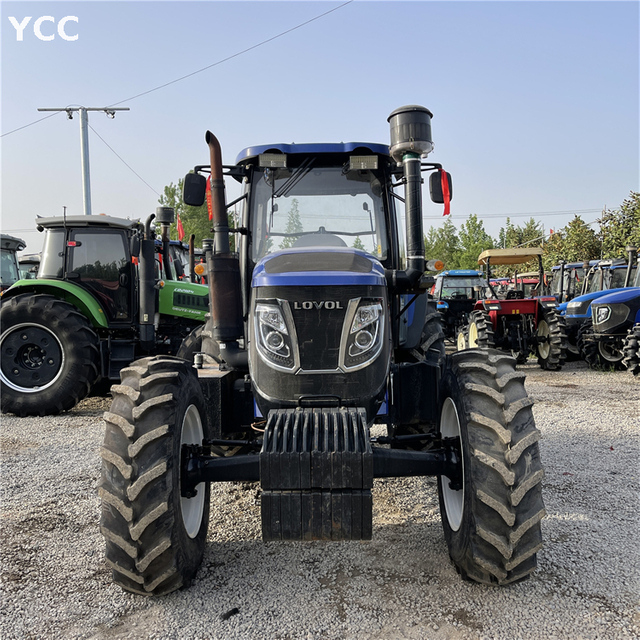 180HP usado Agricultural China Lovol Tractor 4WD