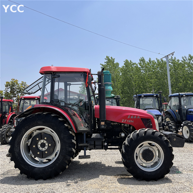 Tractor de China Agrícola de 130 HP 4WD con cabina