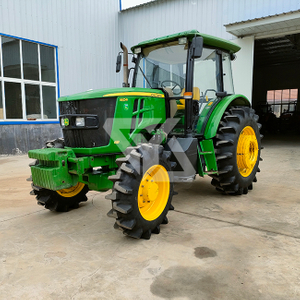 140 hp usado tractor 4wd John Deere con cabina