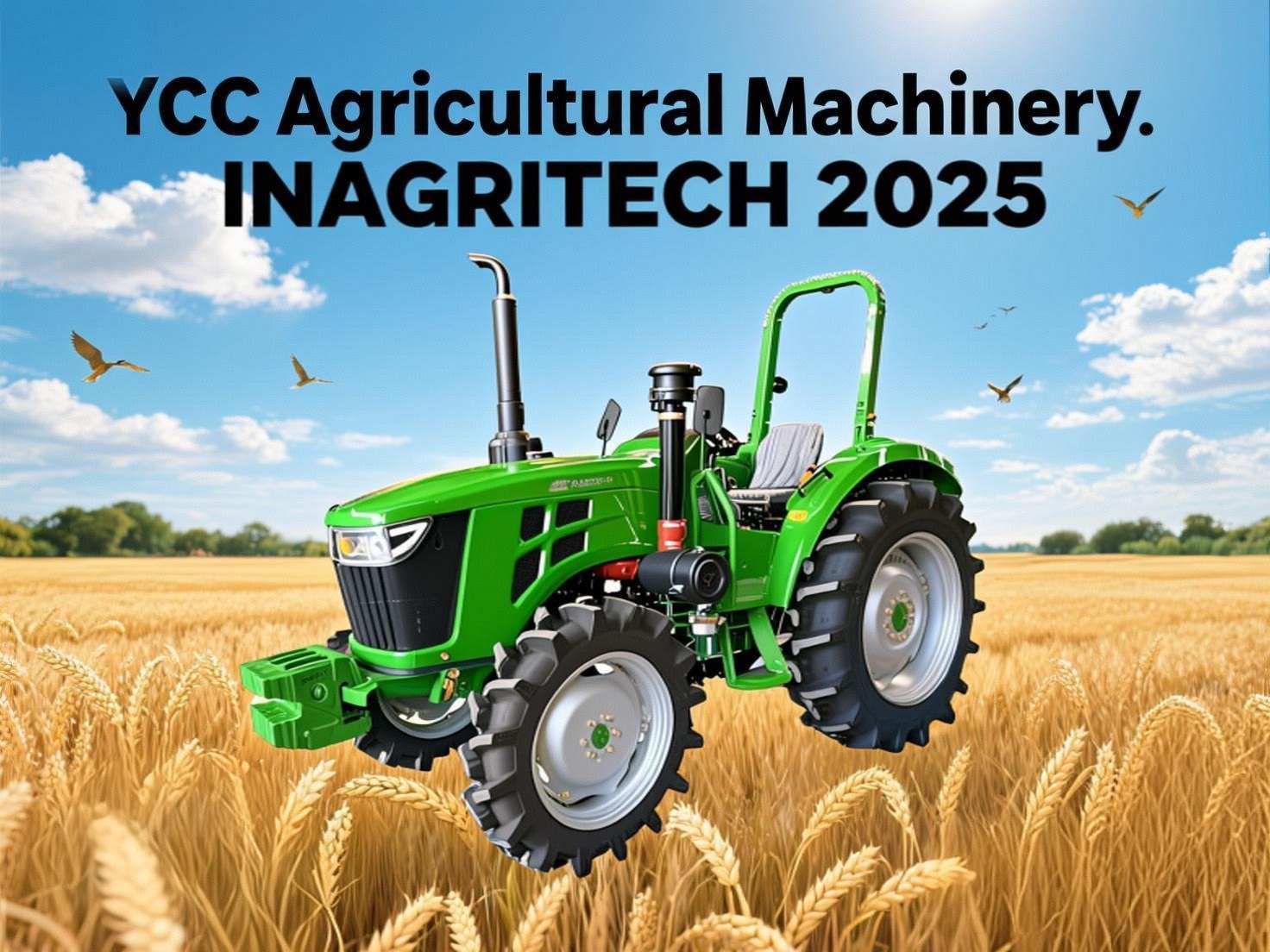¡La compañía de maquinaria agrícola de YCC te vemos en la exposición de Indonesia - Ingritech 2025!