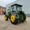 140 hp usado tractor 4wd John Deere con cabina