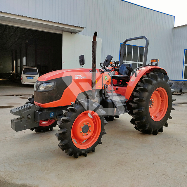 Second Hand usado Kubota Tractor Tractor japonés Kubotam704K 70HP 4WD Buena calidad en venta