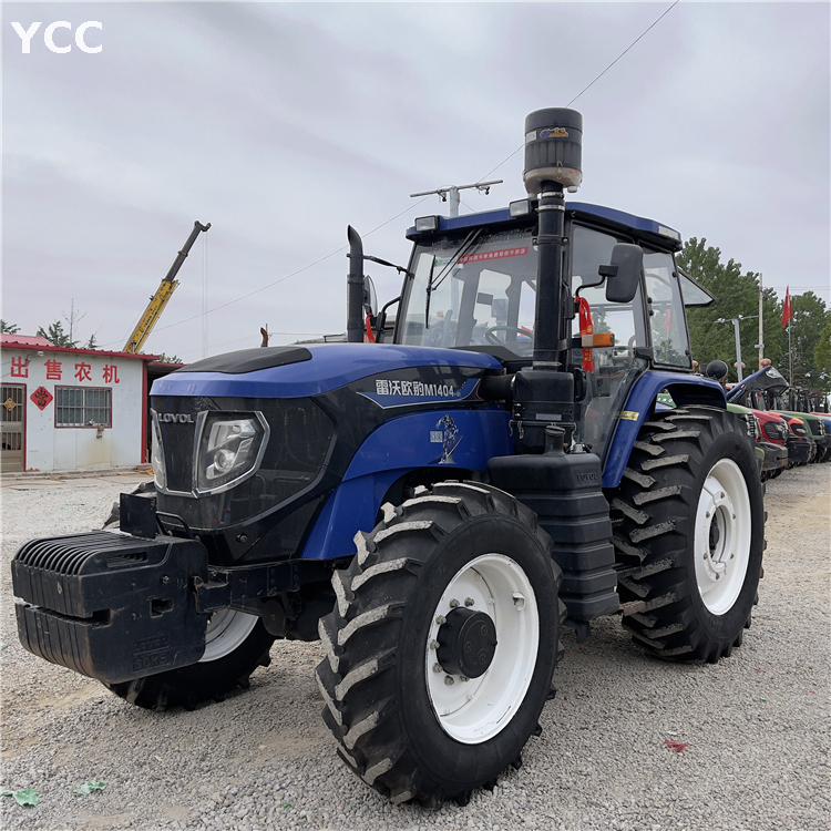140hp usado Agricultura China Lovol Tractor 4WD con taxi