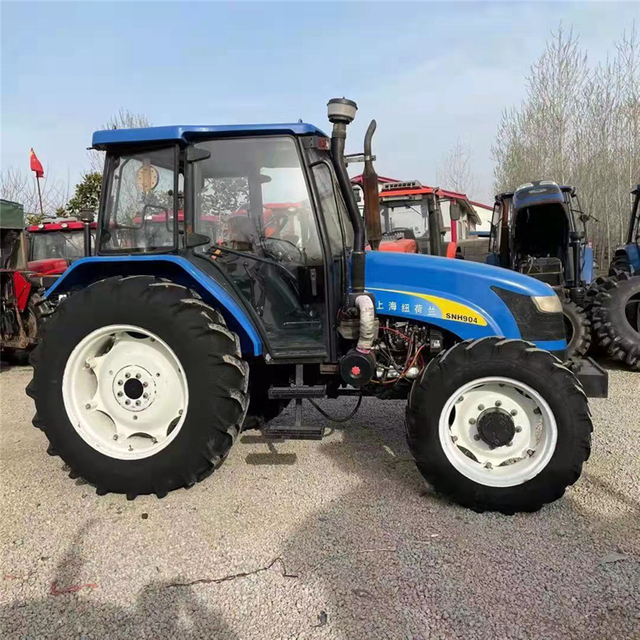 90hp usó el nuevo tractor Holland SNH904 4WD con taxi