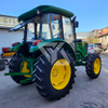 95 hp usado tractor 4wd John Deere con cabina