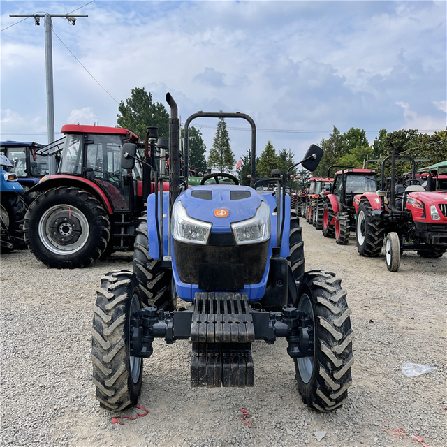 Usado Japón Marca Iseki T954 95HP 4WD Rueda Tractor sin cabina